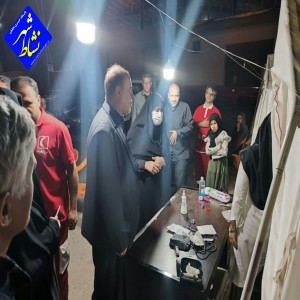 گزارش تصویری از بازدید دکتر حمیدرضا حاجی بابایی از پست امداد و نجات شهرستان بهار در مسیر بازگشت زائران اربعین حسینی