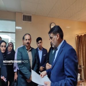 گزارش تصویری از بازدید نماینده مردم بهار و کبودراهنگ، فرماندار شهرستان بهار و دیگر مسئولین از پروژه‌های بهداشتی و درمانی شهرستان بهار
