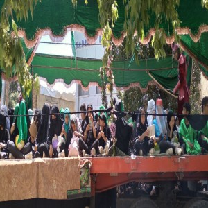 مراسم سومین روز از شهادت حضرت اباعبدالله الحسین(ع) در بهار
