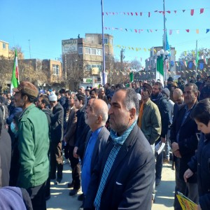 راهپیمایی و تجمع باشکوه و عزت آفرین مردم انقلابی شهر بهار در ۲۲ بهمن ماه