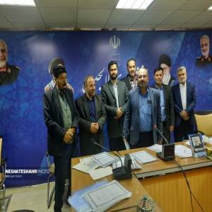 گزارش تصویری از برگزاری آخرین نشست مشورتی دهیاران بخش لالجین در بخشداری لالجین