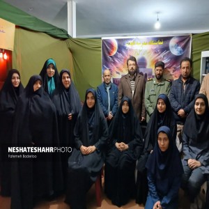 آئین افتتاحیه نمایشگاه مدرسه انقلاب دبیرستان دخترانه محبی شهر بهار