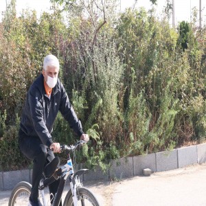 گزارش تصویری از برگزاری همایش دوچرخه سواری به مناسبت گرامیداشت هفته دفاع مقدس در بهار