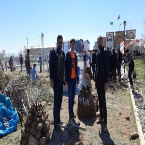 گزارش تصویری از برگزاری جشنواره کوره سیب زمینی در روستای حسام آباد شهرستان بهار