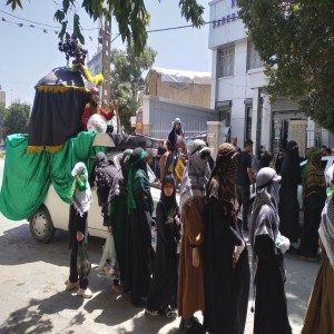 مراسم سومین روز از شهادت حضرت اباعبدالله الحسین(ع) در بهار