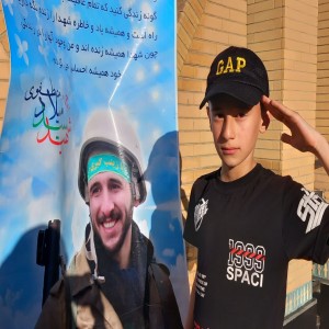 گزارش تصویری از برگزاری سی و هفتمین مراسم تولد شهید مدافع حرم سید میلاد مصطفوی در گلزار شهدای بهار