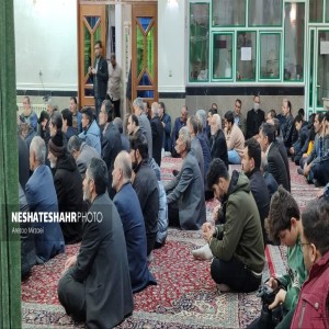 مراسم چهاردهمین یادواره ۴۴ شهید مسجد النبی در مسجد النبی(ص) بهار برگزار شد