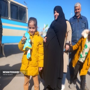 گزارش تصویری از حضور مردم بهار پای صندوق های رأی در شعبات اخذ رأی بهار
