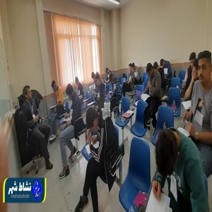 گزارش تصویری از برگزاری آزمون‌های علوم ریاضی و علوم انسانی در دانشگاه پیام نور بهار