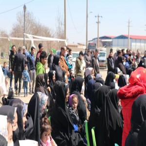 گزارش تصویری از برگزاری جشنواره کوره سیب زمینی در روستای حسام آباد شهرستان بهار