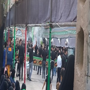 برگزاری مراسم عصر روز سوم شهادت امام حسین(ع) در بهار