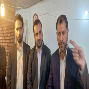 بازدید فرماندار بهار و مدیر کل نساجی و رئیس اداره صمت استان از روستای دستجرد