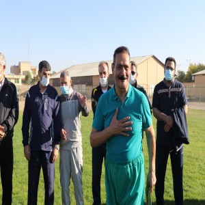 گزارش تصویری از برگزاری ورزش صبحگاهی به مناسبت هفته نیروی انتظامی در استادیوم ورزشی بهار