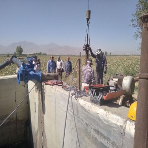 گزارش تصویری از پروژه آبرسانی کشاورزان بهاری به استان همدان