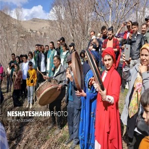 گزارش تصویری از برگزاری جشن نوروز و آئین نوروز رودخانه ها در روستای هدف گردشگری حیدره قاضی خان بخش مرکزی بهار