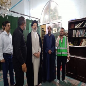 بازدید رئیس ستاد اقامه نماز جمعه استان همدان از موکب آیت الله بهاری