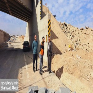 بازدید فرماندار از زیرگذر لالجین