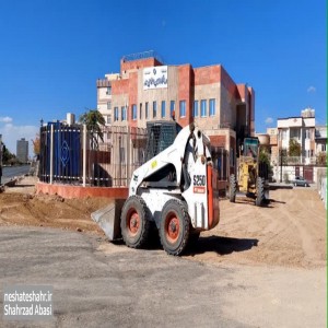 تکمیل محوطه درمانگاه تأمین اجتماعی بهار در مراحل پایانی