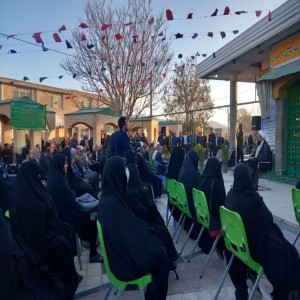 گزارش تصویری از برگزاری مراسم سالگرد رحلت مرحوم آیت الله شیخ محمد بهاری در گلزار شهدای شهر بهار