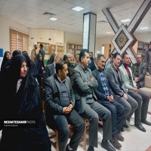 گزارش تصویری از برگزاری محفل عصر شعر عطر یاس مقاومت در کتابخانه آيت الله بهاری(ره) شهر بهار