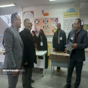 گزارش تصویری از حضور مردم بهار پای صندوق های رأی در شعبات اخذ رأی بهار