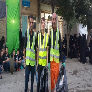 برگزاری مراسم عصر روز سوم شهادت امام حسین(ع) در بهار