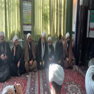 مراسم تودیع معارفه امام جمعه شهر بهار