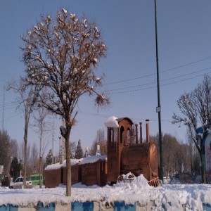گزارش تصویری از فصل زمستان شهر زیبای بهار