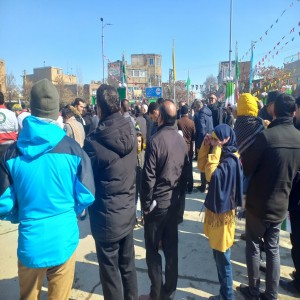 راهپیمایی و تجمع باشکوه و عزت آفرین مردم انقلابی شهر بهار در ۲۲ بهمن ماه
