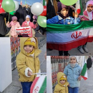 حضور پرشور دهه هشتادی و دهه نودی ها در راهپیمایی ۲۲ بهمن ۱۴۰۱ در شهر بهار