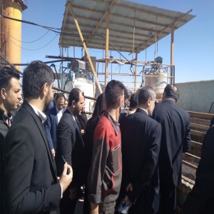 گزارش تصویری از سفر یک روزه معاون رییس جمهور و رییس سازمان حفاظت محیط زیست به شهرستان بهار به منظور بازدید از ۲ طرح صنعتی