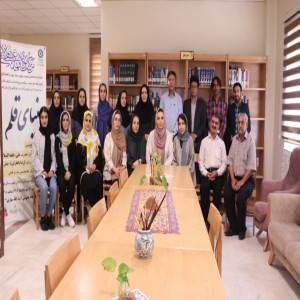 گزارش تصویری از ویژه برنامه "مینای قلم"