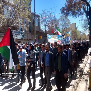 جلوه هایی از حضور گسترده مردم ولایتمدار شهر بهار در راهپیمایی روز قدس ۱۴۰۳