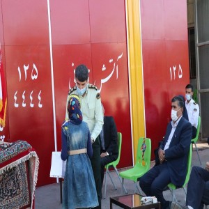 گزارش تصویری از مراسم گرامیداشت روز آتش نشان
