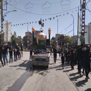 مراسم سومین روز از شهادت حضرت اباعبدالله الحسین(ع) در بهار