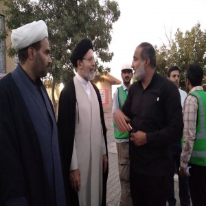 بازدید رئیس ستاد اقامه نماز جمعه استان همدان از موکب آیت الله بهاری