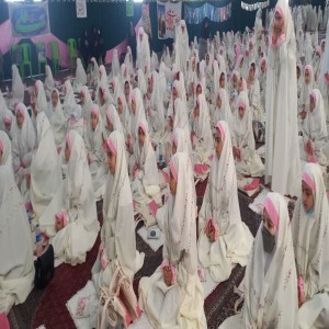 مراسم جشن تکلیف ۳۵۰ دانش آموز مکلف در مصلی امام خمینی بهار برگزار شد