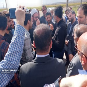 گزارش تصویری از بازدید معاون وزیر صمت از محدوده ناحیه صنعتی شوریجات و ترشیجات مهاجران و شهرک‌های صنعتی شهر لالجین