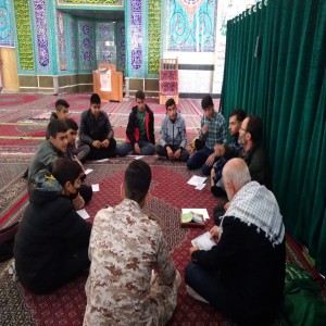 گرد همایی حلقه شجره طیبه میقات صالحین بسيج شهرستان بهار در مصلی امام خمینی شهر بهار