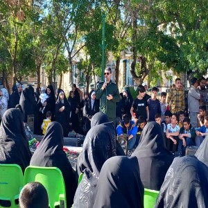گزارش تصویری از برگزاری سی و هفتمین مراسم تولد شهید مدافع حرم سید میلاد مصطفوی در گلزار شهدای بهار