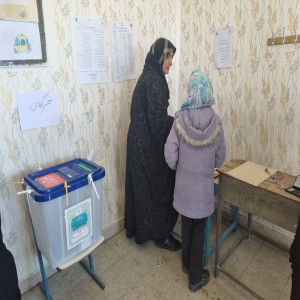 گزارش تصویری از انتخابات روستای لک