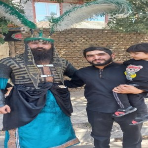 مراسم عزاداری روز عاشورا در بهار