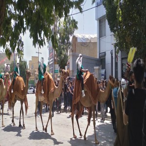 مراسم سومین روز از شهادت حضرت اباعبدالله الحسین(ع) در بهار