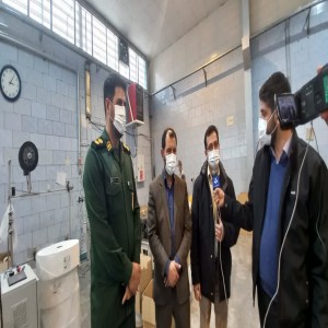 بازدید فرماندار شهرستان بهار از شرکت تولیدی تجهیزات پزشکی آویده رایان الوند