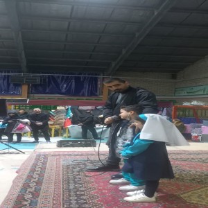 گزارش تصویری از نمایشگاه آثار هنری و توانمندی های بانوان بهاری