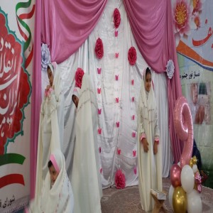 مراسم جشن تکلیف ۳۵۰ دانش آموز مکلف در مصلی امام خمینی بهار برگزار شد