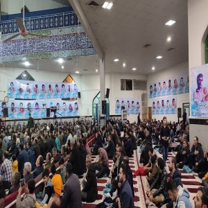 گزارش تصویری از مراسم یادواره ۱۱۰ شهید والامقام شهر لالجین و بزرگداشت شهدای امنیت، هم زمان با سالگرد شهادت سردار حاج قاسم سلیمانی