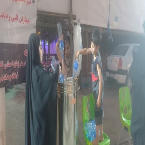 گزارش تصویری از سومین شب استقرار موکب آیت الله بهاری در ورودی شهرستان بهار