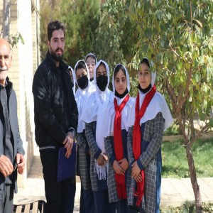 گزارش تصویری از مراسم افتتاحیه آسفالت ریزی معابر روستای حسام آباد و برگزاری میز خدمت در این روستا