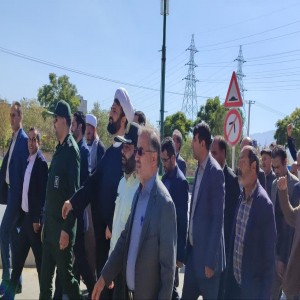 راهپیمایی مردم بهار در حمایت از مردم مظلوم غزه و محکومیت نسل کشی رژیم غاصب صهیونیستی